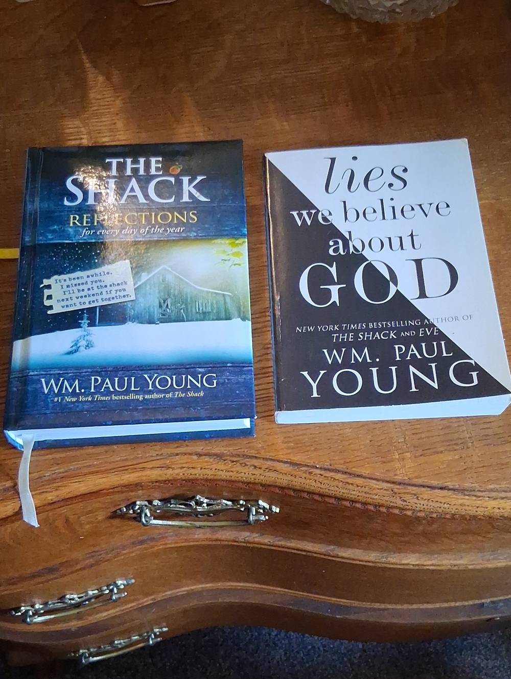 The Shack Reflections & Lies We Believe About God - Blue & White Book Set